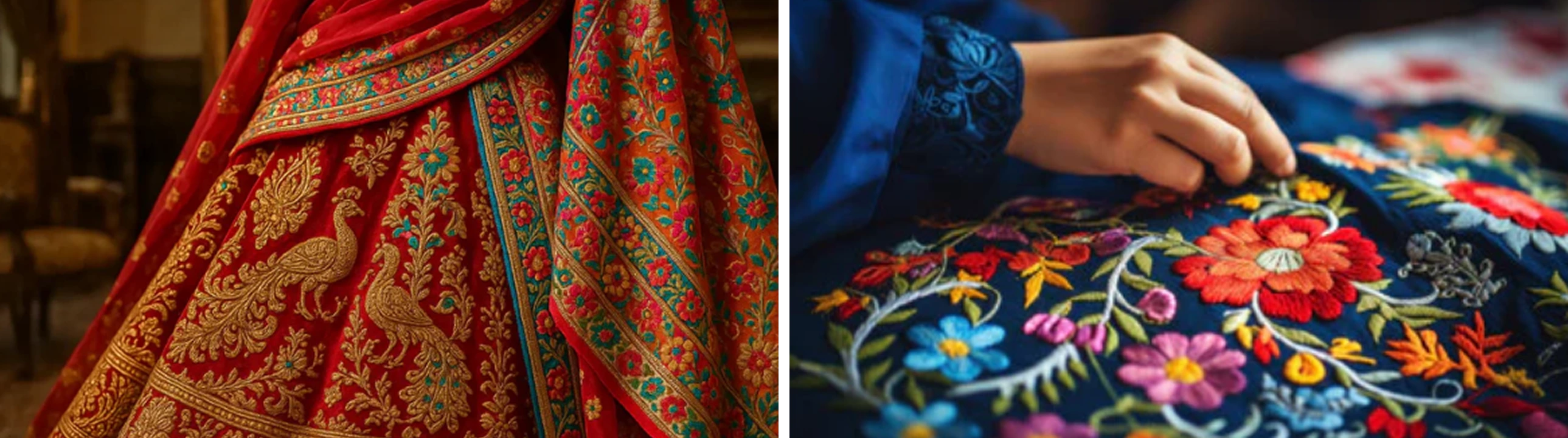 bridal embroidery designers in Coimbatore